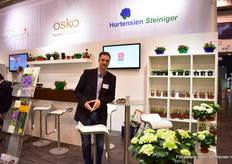 Bernd Steiniger of Hortensien Steiniger. 